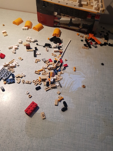 Well done me. My blocks are practically swimming in a puddle of tea.