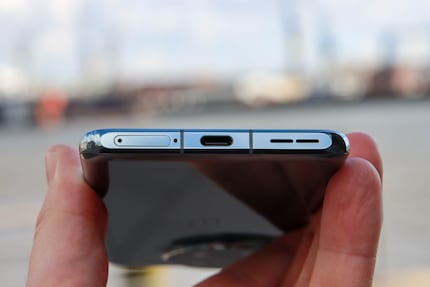 Chargement rapide via USB-C.