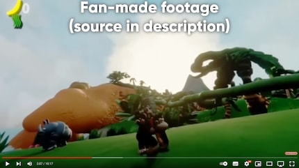 A fan has modelled a possible 3D world for Donkey Kong and his friends.