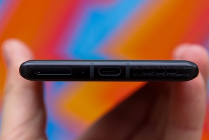 Connexion USB-C.