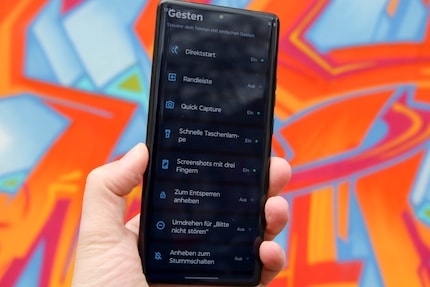 Plus de gestes qu’Android ne propose par défaut.