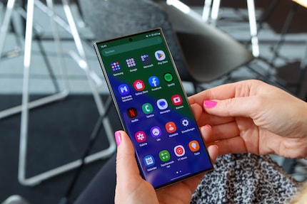Les applications préinstallées sur le Galaxy S23 Ultra.