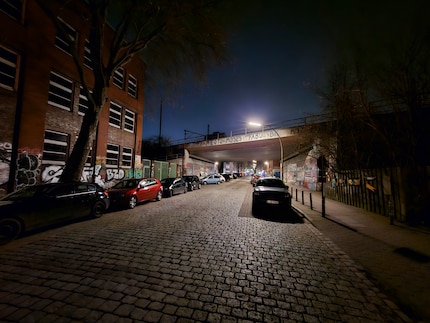 Le mode nuit de la caméra grand-angle.