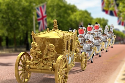 Problèmes de dos : le roi Charles ne fera que le trajet de retour entre l'abbaye de Westminster et le palais dans le très ancien carrosse en or.