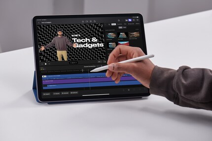 Navigation in the timeline should be very precise, especially with the Apple Pencil.
