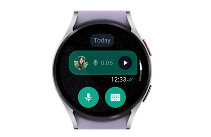 Whatsapp sur la Samsung Galaxy Watch 5.