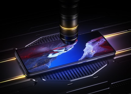 The 6.67-inch screen offers 120 Hz and good brightness.