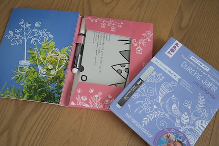 Deux kits avec des motifs à colorier pour un air de printemps.