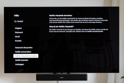 You can find the option to set your household in the TV app at «Help».
