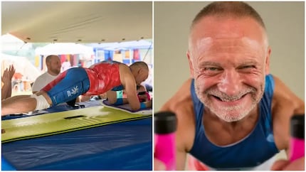 Josef Šálek aka Joska repousse ses limites lors de son record du monde.