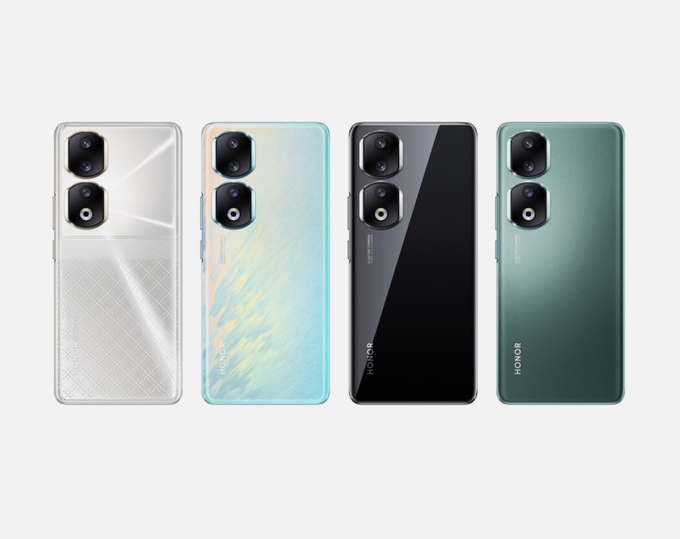 The Honor 90 Pro comes in four colours.