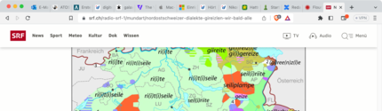Horizontalement, je ne vois pas les libellés des onglets