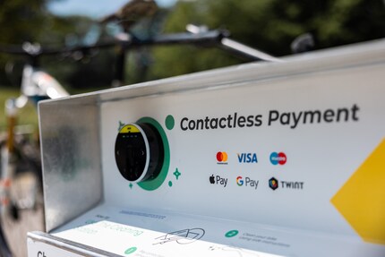 Any means of contactless payment method are accepted.