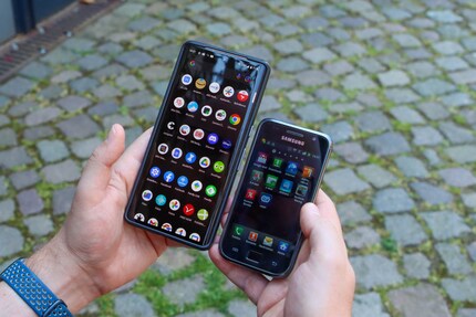 En comparaison, le Pixel 7 Pro est énorme.