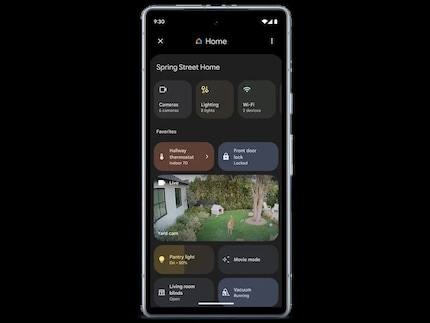 Contrôlez plus facilement Smarthome via les paramètres rapides.