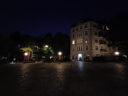 L’appareil photo ultra grand-angle n’a pas de mode nuit.