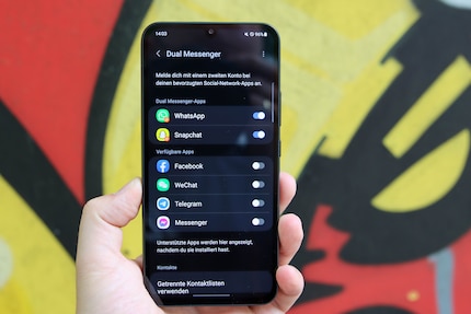 De nombreux Messenger peuvent être utilisés avec deux comptes.
