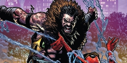 Dans les comics, Kraven le chasseur est l'un des adversaires les plus implacables de Spider-Man.