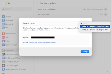 You can install the Sonoma beta in the software updates