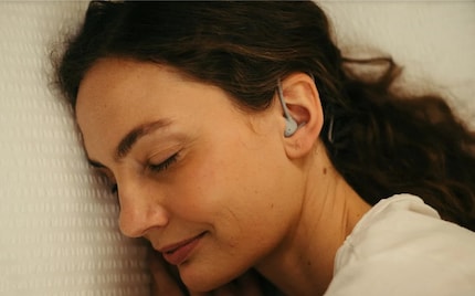 The ear part of the headphones is small.