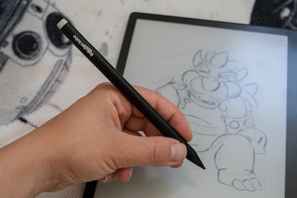 Le stylet est agréable à prendre en main et facile à utiliser.