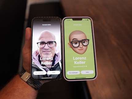 Vous pouvez à chaque fois choisir d’envoyer vos données ou de ne recevoir qu’un seul contact.