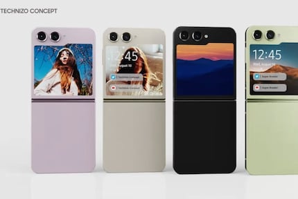 Une famille haute en couleur si le Samsung Galaxy Z Flip 5 apparaît ainsi.