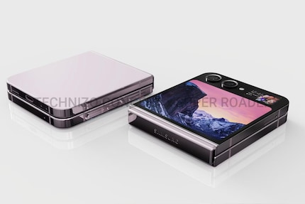 Le Samsung Galaxy Flip 5 se ferme de manière affleurante, selon cette image.