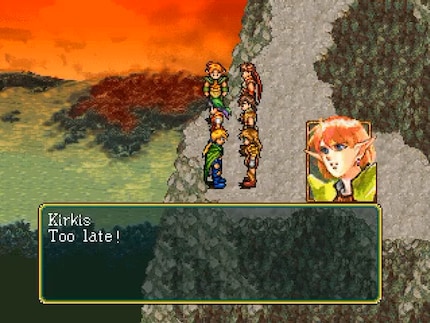 Les localités détruites font partie de la guerre. «Suikoden» n'enjolive rien.