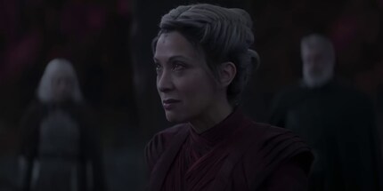 I think this scene takes place in the past, before the actual events of Ahsoka.