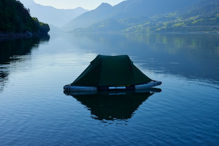 Quiet and idyllic: overnight stays for adventure seekers.