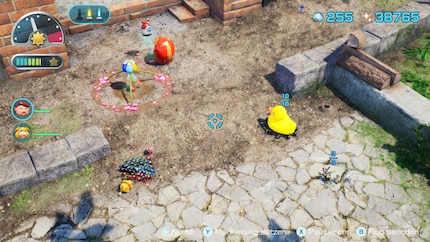 Exploring the levels from a bird’s-eye view is fun.