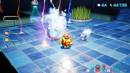 Take that, weird ice monster.