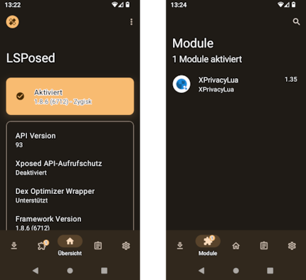 LSPosed permet d'installer des apps particulières. Comme XPrivacyLua, qui aide à lutter contre la frénésie de collecte de données des apps.