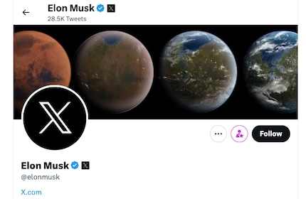 Twitter s'appelle désormais X.