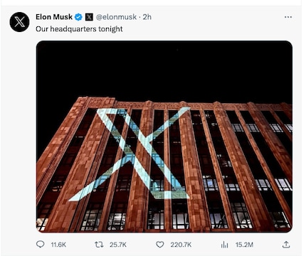 Les tweets de Musk étaient parfois énigmatiques.