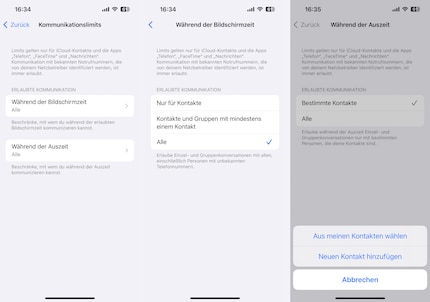 Qui votre enfant peut-il appeler, de qui peut-il recevoir des appels ? 