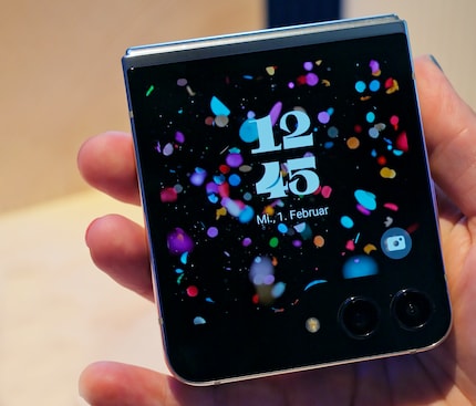 Vous pouvez choisir le fond d'écran de votre Samsung Galaxy Z Flip 5.
