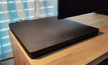 The OneConnect box makes it really easy to get rid of cable clutter.