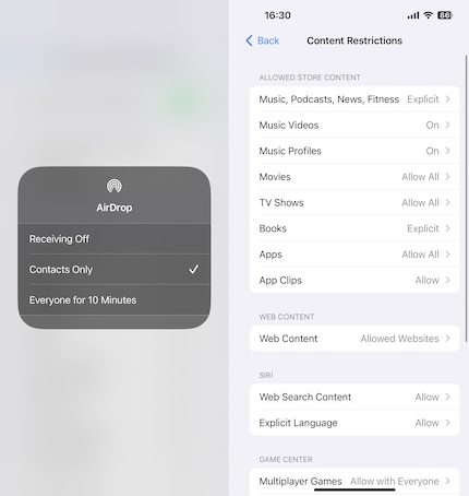 AirDrop is often forgotten.