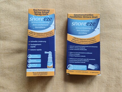 These aren’t helping my snoring at all.
