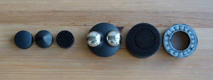 It’s a lot to take in: the TheraFace Pro’s attachments.