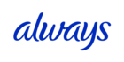Logo of the Always brand