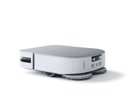 La nouvelle Deebot X2 Omni est plus carrée et non plus ronde.