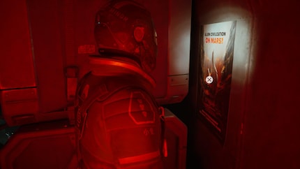 Dans la station, il y a des affiches cachées à découvrir. Si vous voulez les collectionner toutes, vous devez bien regarder autour de vous.