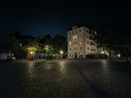Fairphone 5, appareil photo ultra grand angle, mode nuit