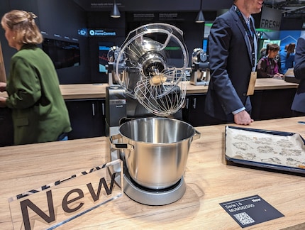 Le robot de cuisine Bosch Série 6 peut pétrir jusqu'à 3,7 kg de pâte à la fois.