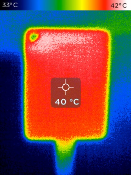 Le Crucial X10 Pro est plus chaud à l’extérieur qu’à l’intérieur.