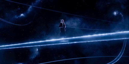 Ahsoka se trouve dans le monde entre les mondes. Comment et pourquoi elle y a eu accès demeure inexpliqué.