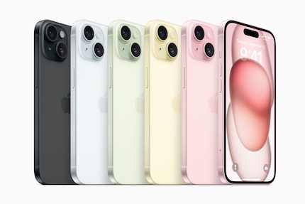 L'iPhone 15 et 15 Plus sont cette année pastel et mat.